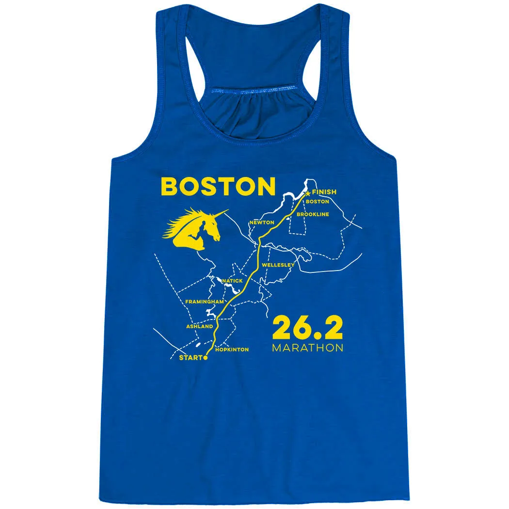 Flowy Racerback Tank Top - Boston Route windproof lining experienced soldiers