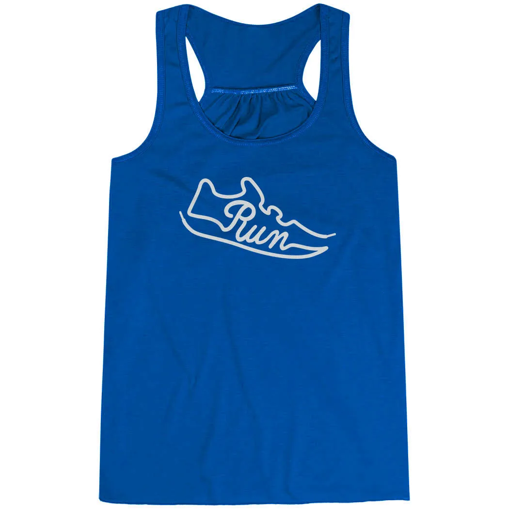 Interchangeable Flowy Racerback Tank Top - Run Shoe