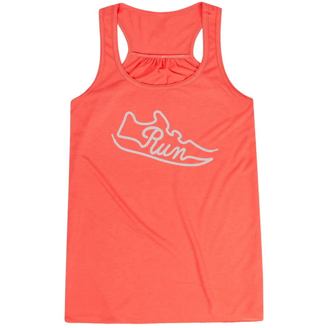 Flowy Racerback Tank Top - Run Shoe rigid