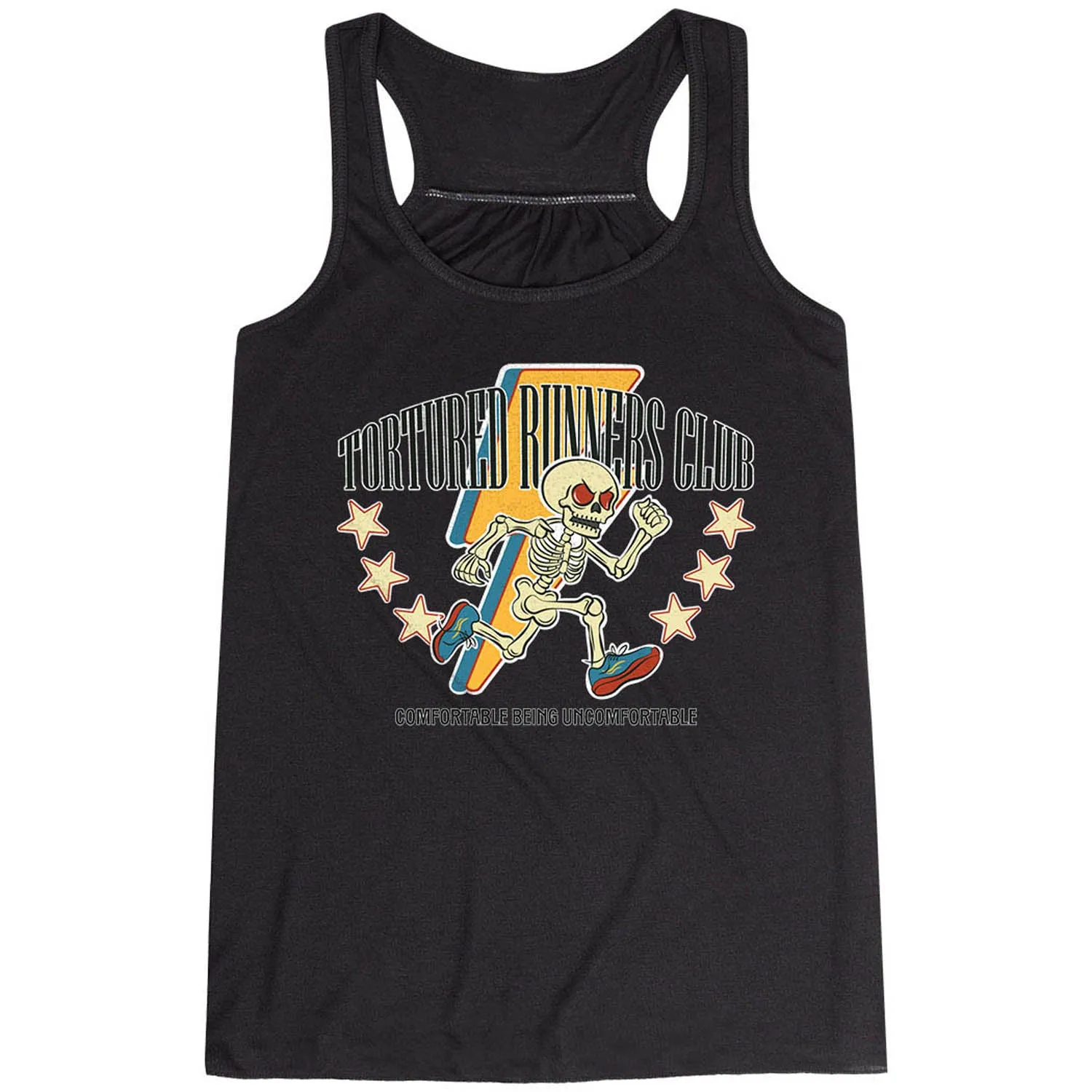 Flowy Racerback Tank Top - The Tortured Runners Club Heritage - preserving