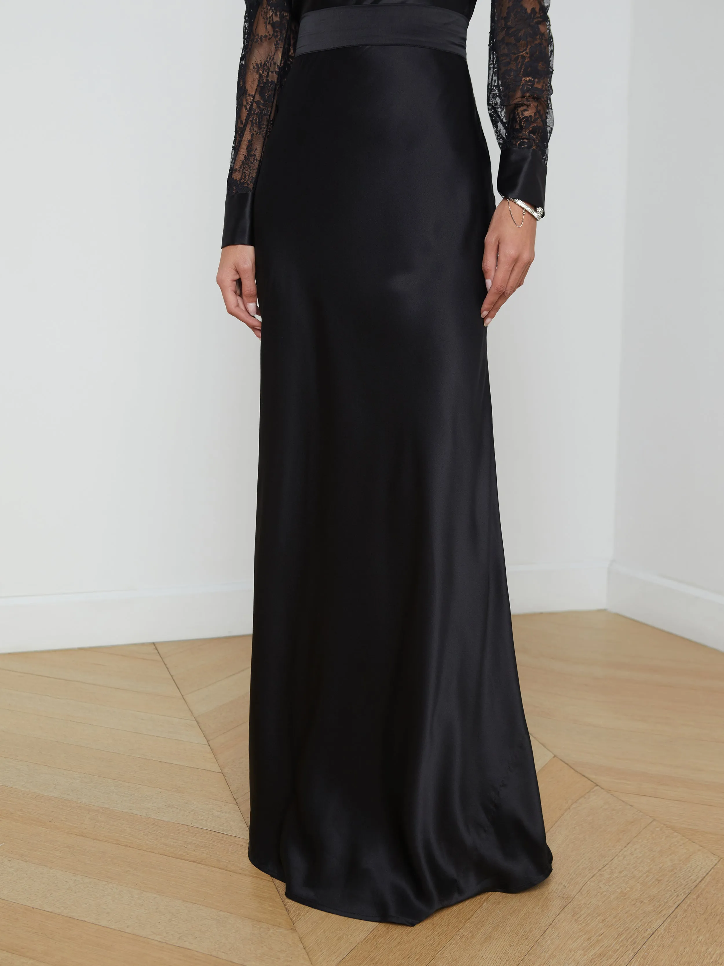 Day To Night Ryker Silk Maxi Skirt