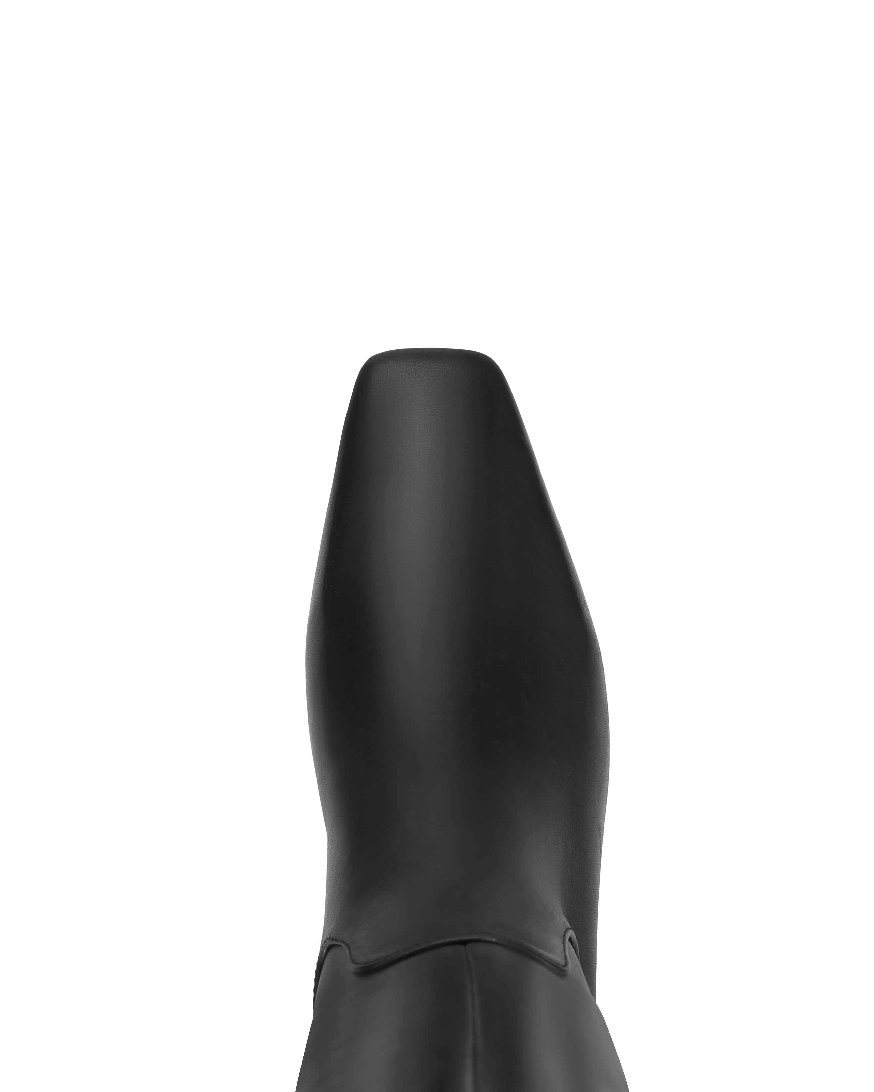 Fly Black Leather Lace-Up Design Scholar