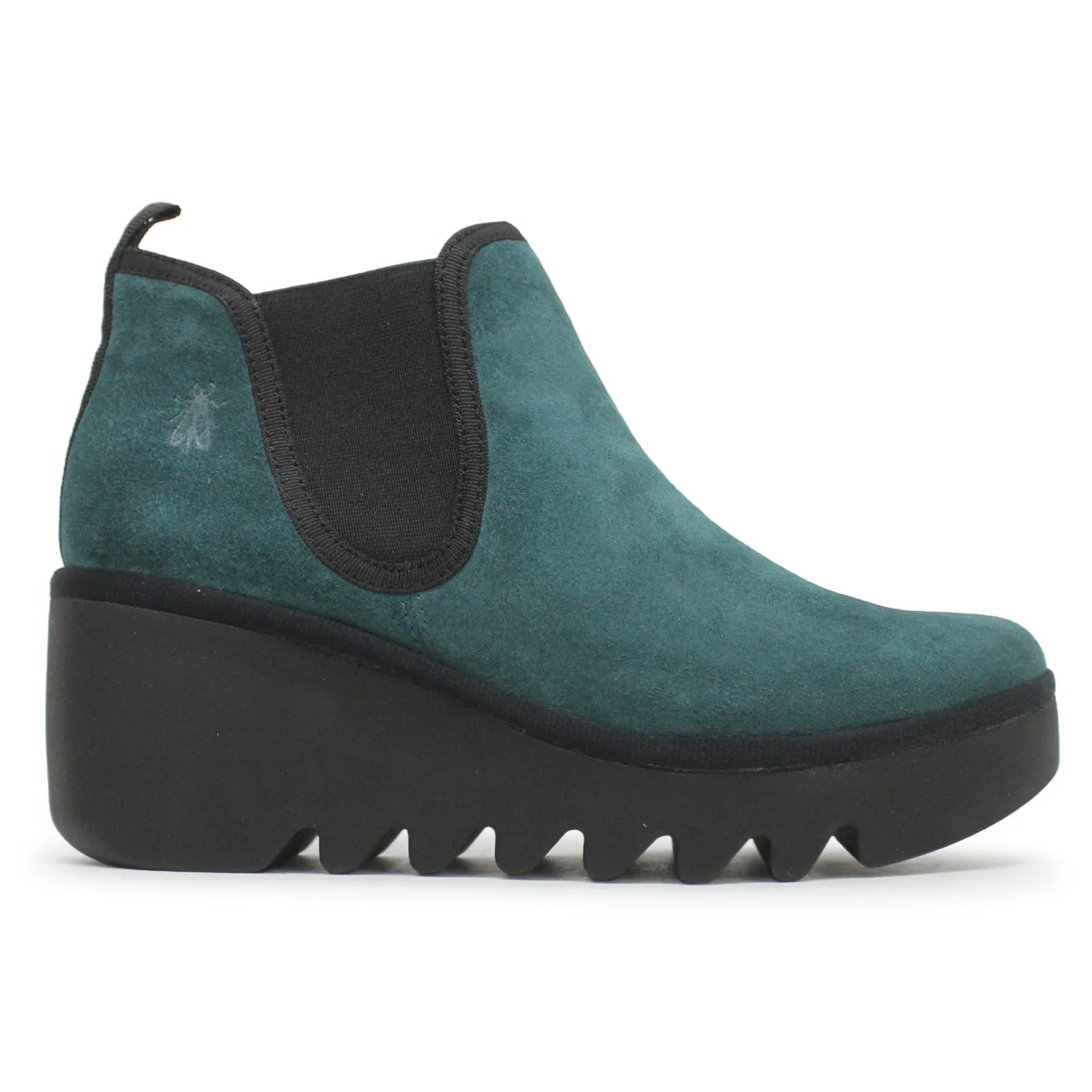 Fly London BYNE349FLY Oil Suede Women's Ankle Petrol Boots Urban Trail