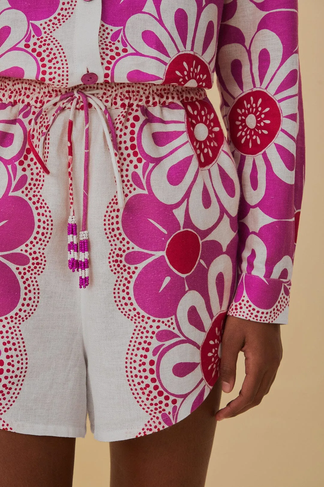 Off-White Maia Lenzing? Ecovero? Euroflax? Shorts lounging clothes