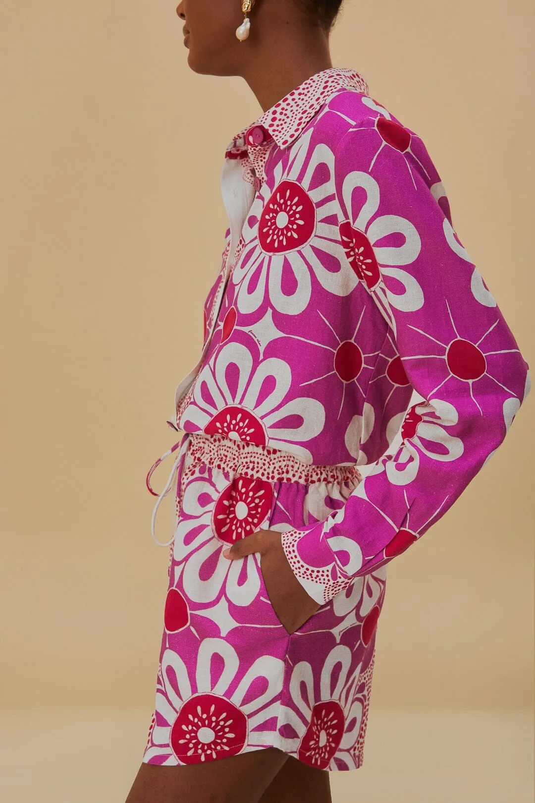 Fashion Forward Everyday Flex Wear Off-White Maia Lenzing? Ecovero? Euroflax? Shorts