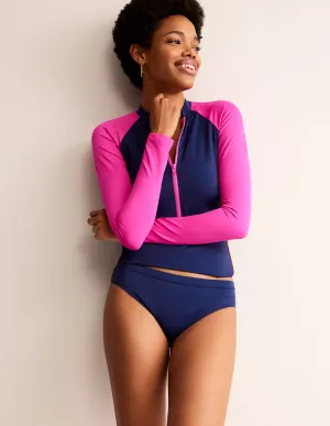 Santorini Bikini Bottoms-French Navy Beach Retreat