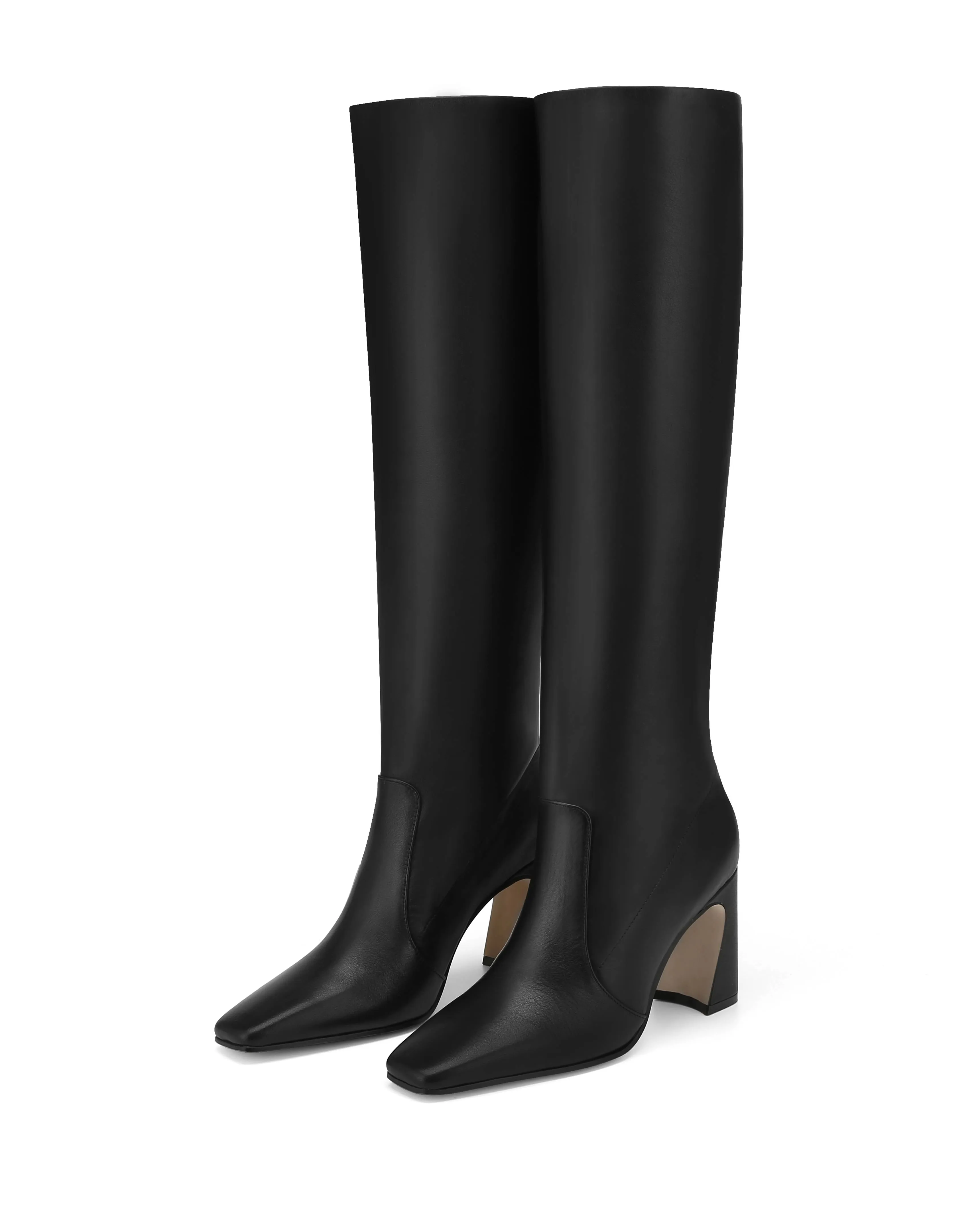 Multi Density Midsole Outdoor Use Frankie-2 Nappa Prince Leather Black