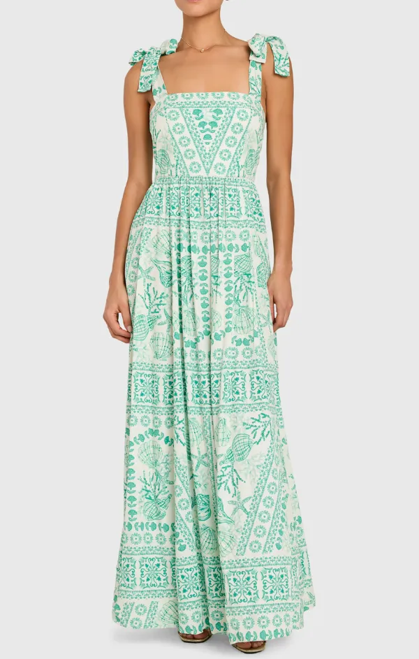 Fredonia Maxi Vibrant pattern Textured Look