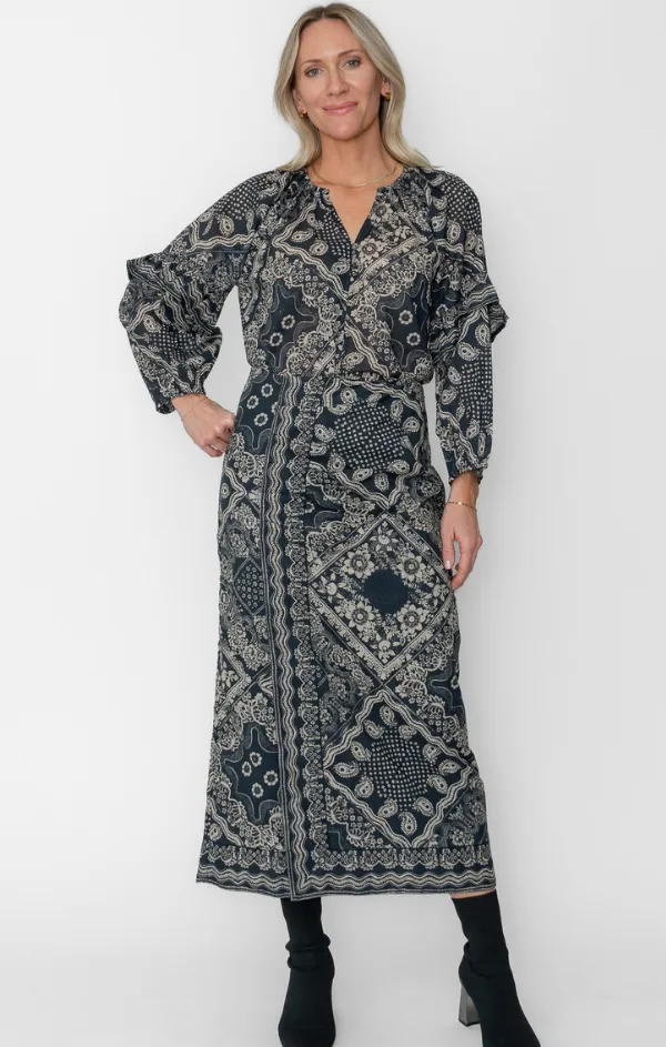 Synthetic Blend Josie Ankle Skirt