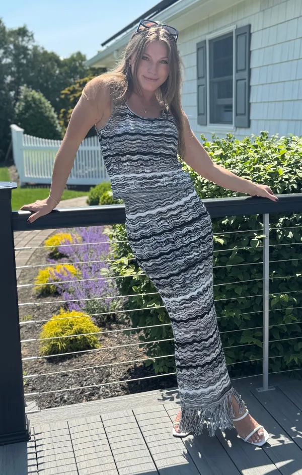 Fringed Carmen Skirt Quiet Style