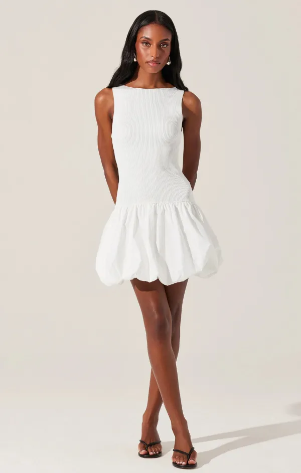 Nettie Sweater Dress Brunch Tone Fitted Design