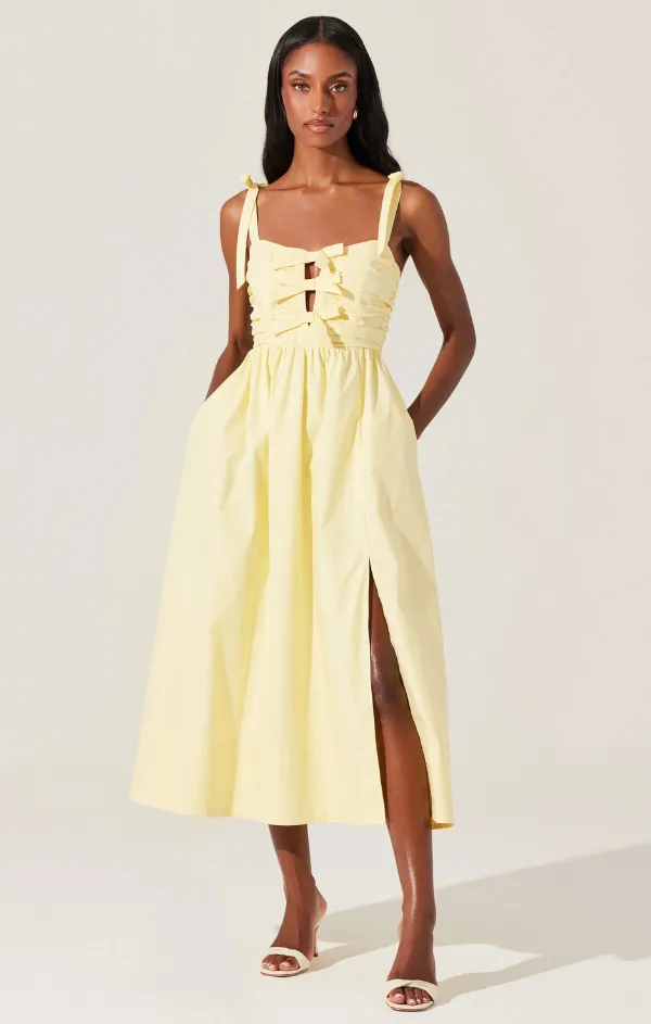 Gradient Shade Soft Shine Helia Dress