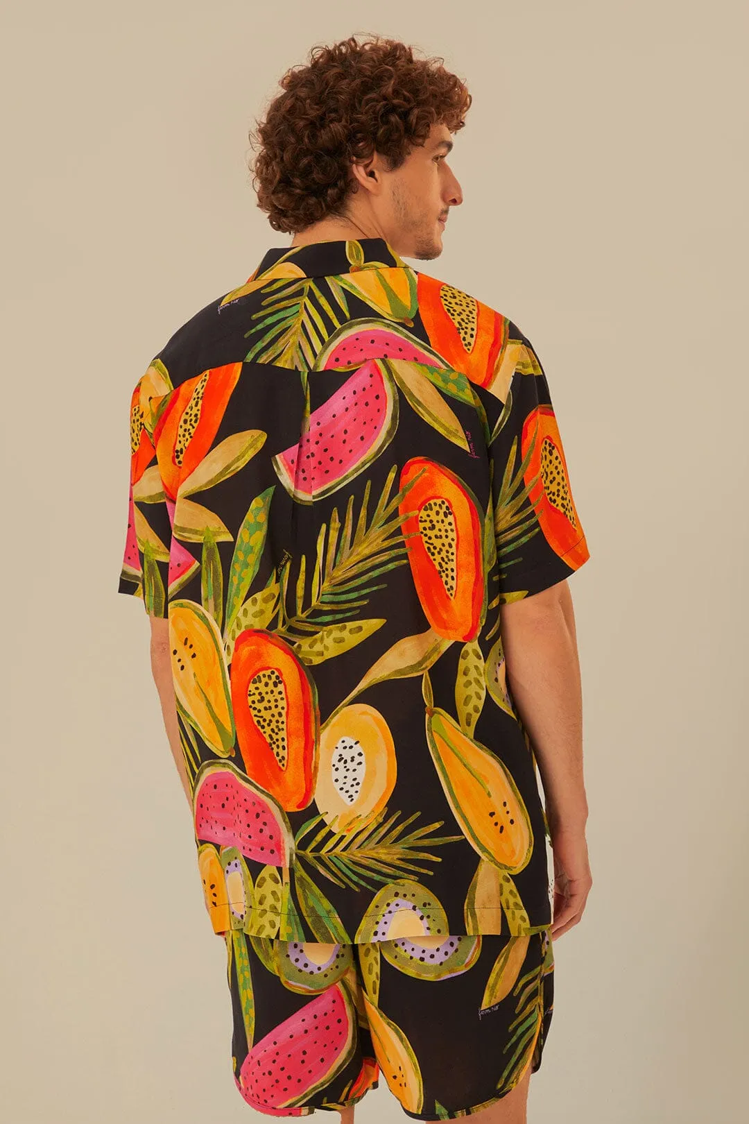 Flatlock Seams Fruits Shorts