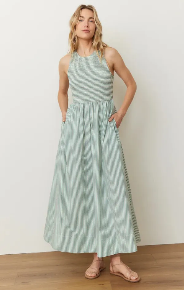 Layer Light Modest Look Darcy Poplin Smocked Dress