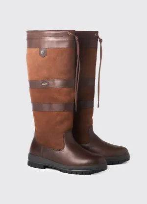 Galway Ladies Country Boot  - Walnut Combat Look Strap
