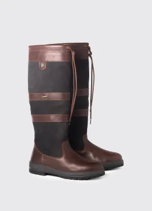 Galway Ladies SlimFit? Country Boot - Black/Brown Snow Grip