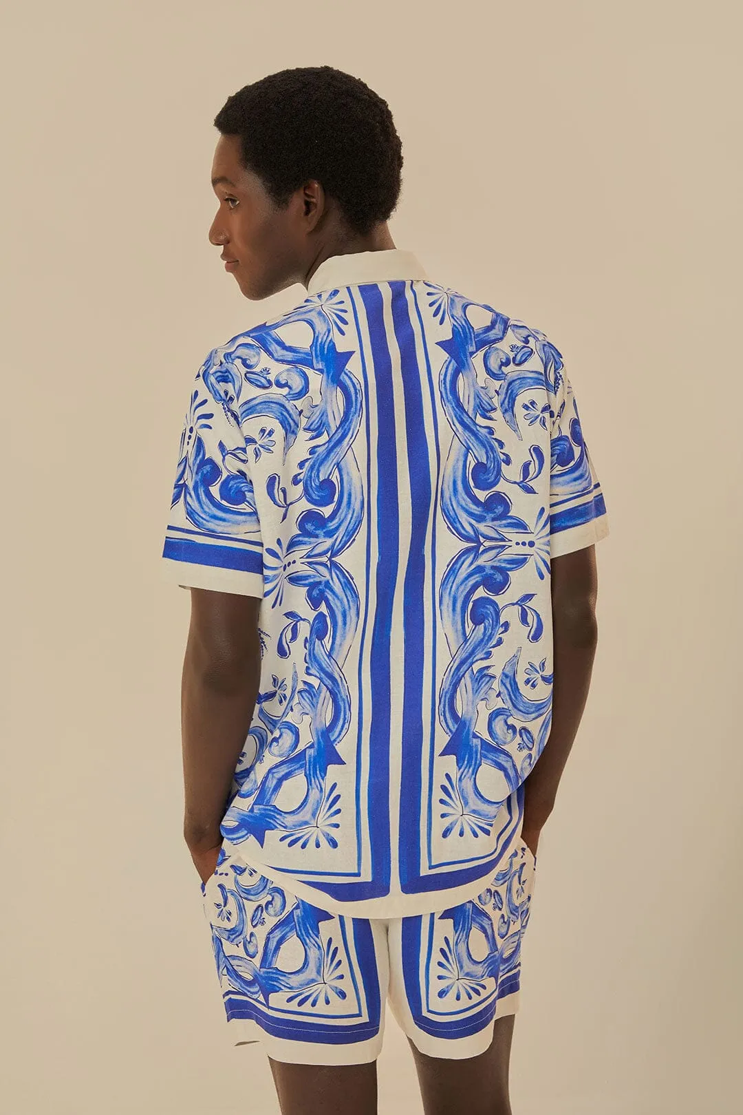 Comfy Design Garden Tiles Shorts