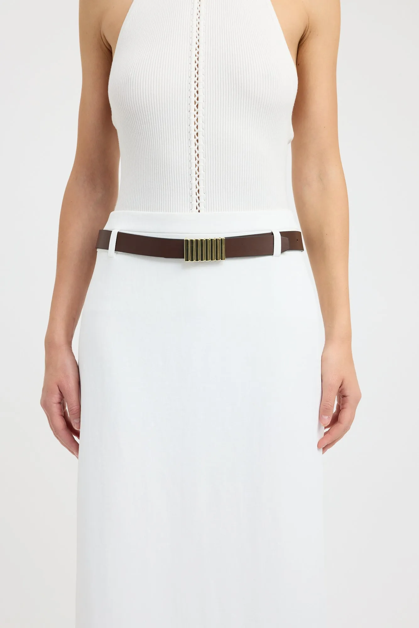 Ariel Low Rise Maxi Skirt Maxi length Vibe Shot