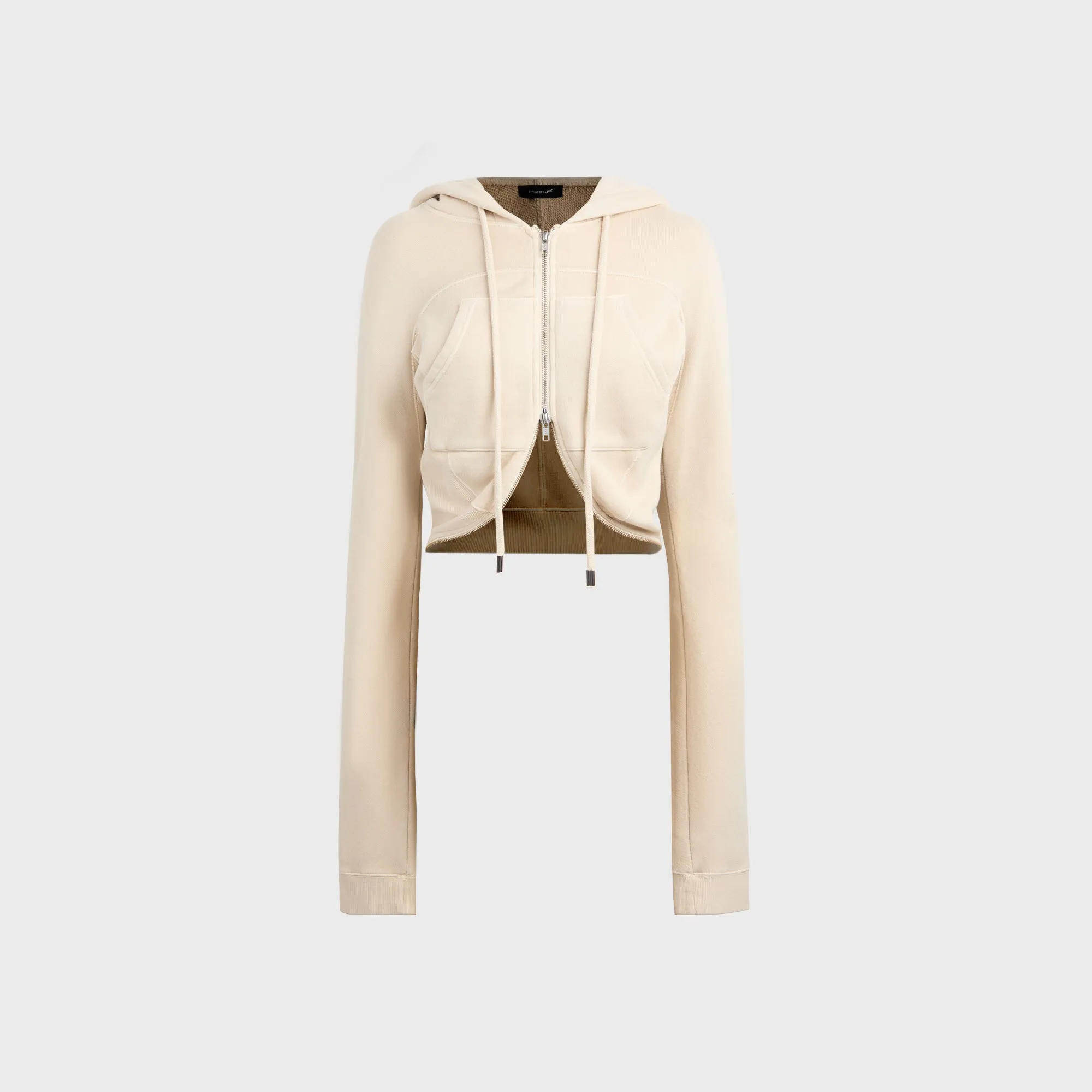 Versatile Jacket Weekend Casual R13 Wrap Around Hoodie - Natural