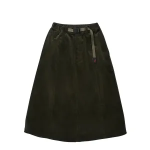 Urban Pulse Trend Ready Gramicci Womens Paneled Midi Skirt Olive Green