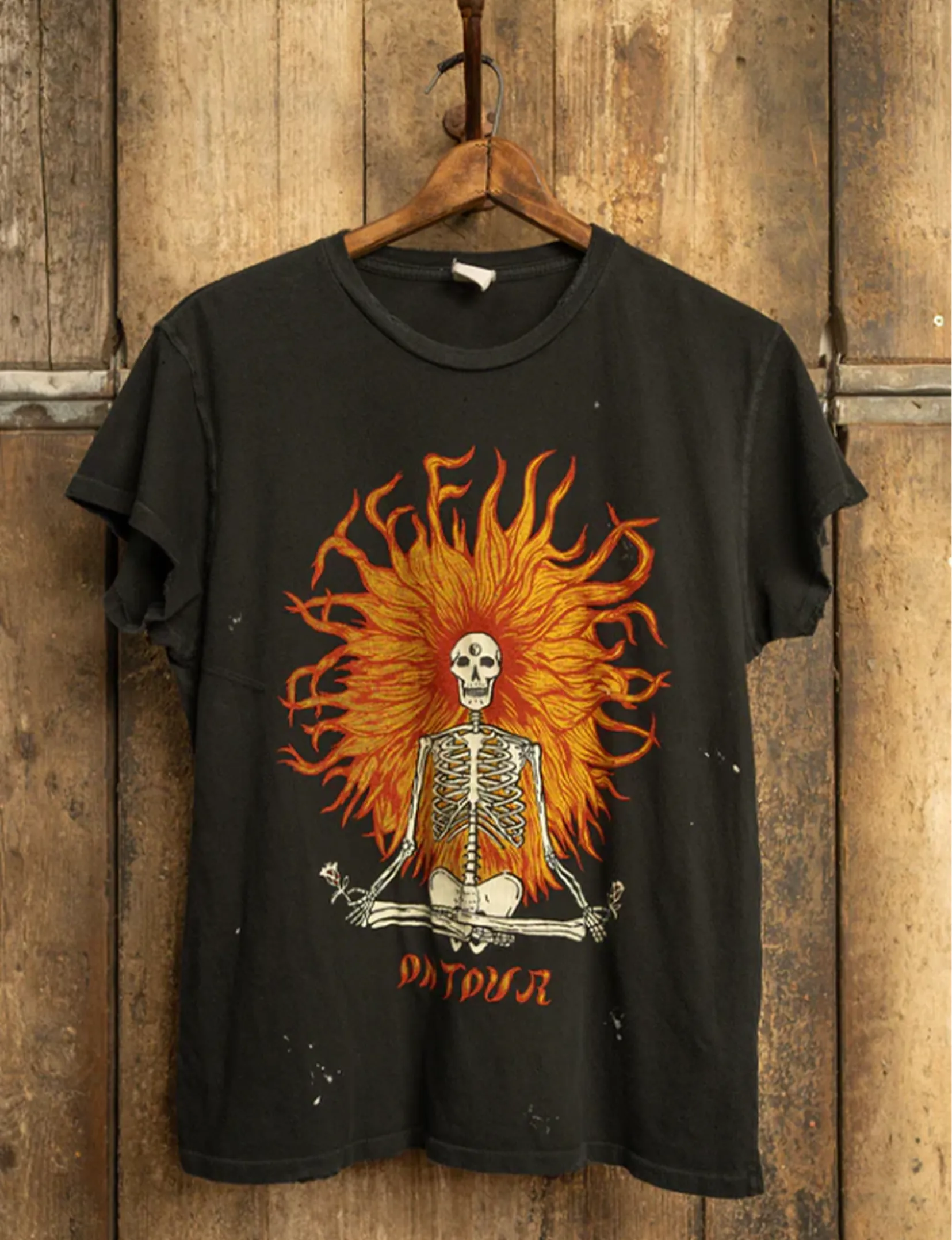 AntiStaticLining Light Flex Fit Grateful Dead Promised Land Tee, Coal