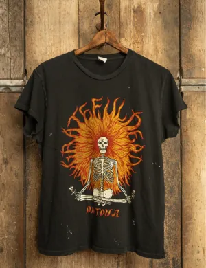 Grateful Dead Promised Land Tee, Coal Stylish and Easygoing ZeroDistressFinish