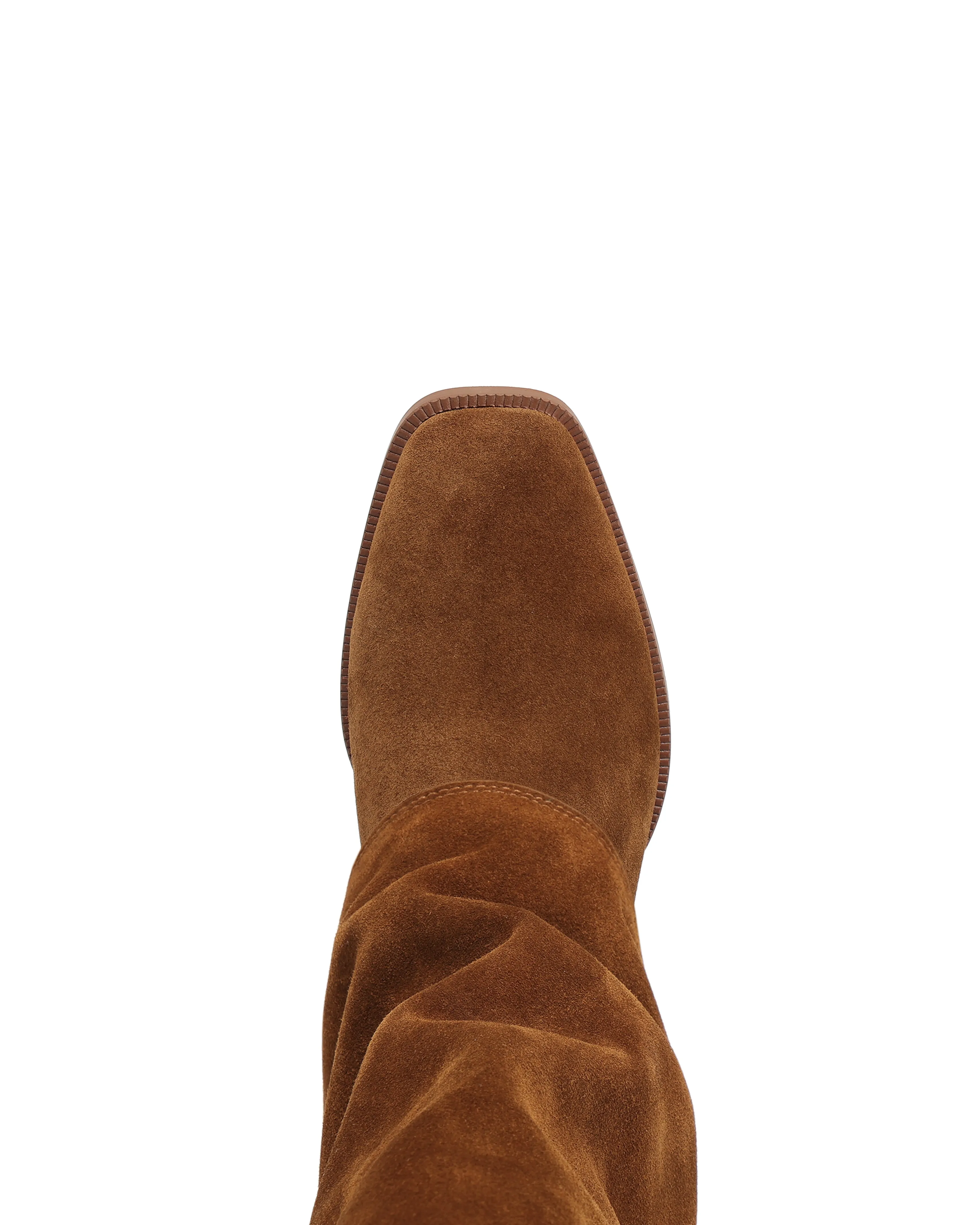 Impact Resistant Heel Wonder Chestnut Suede