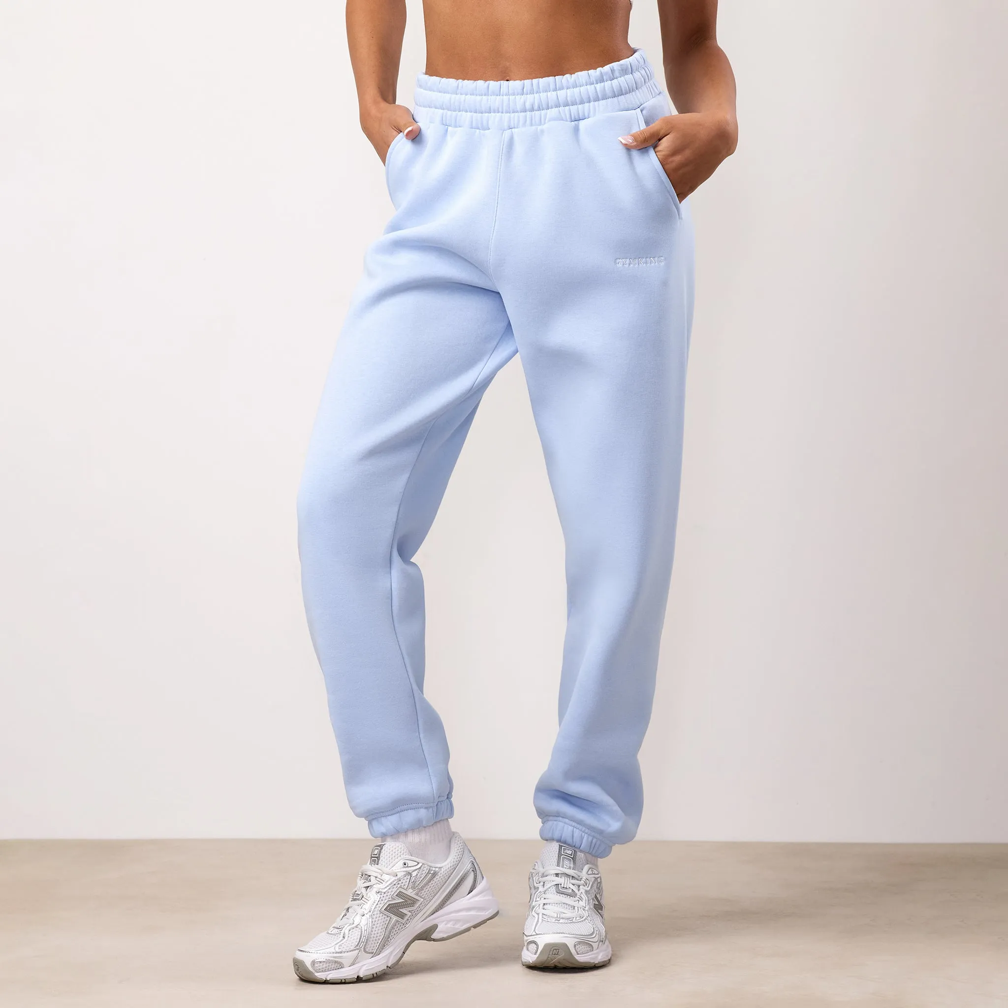 Gym King 365 Boyfriend Jogger - Hydrangea Blue Perfect Shape Quick-Dry Material