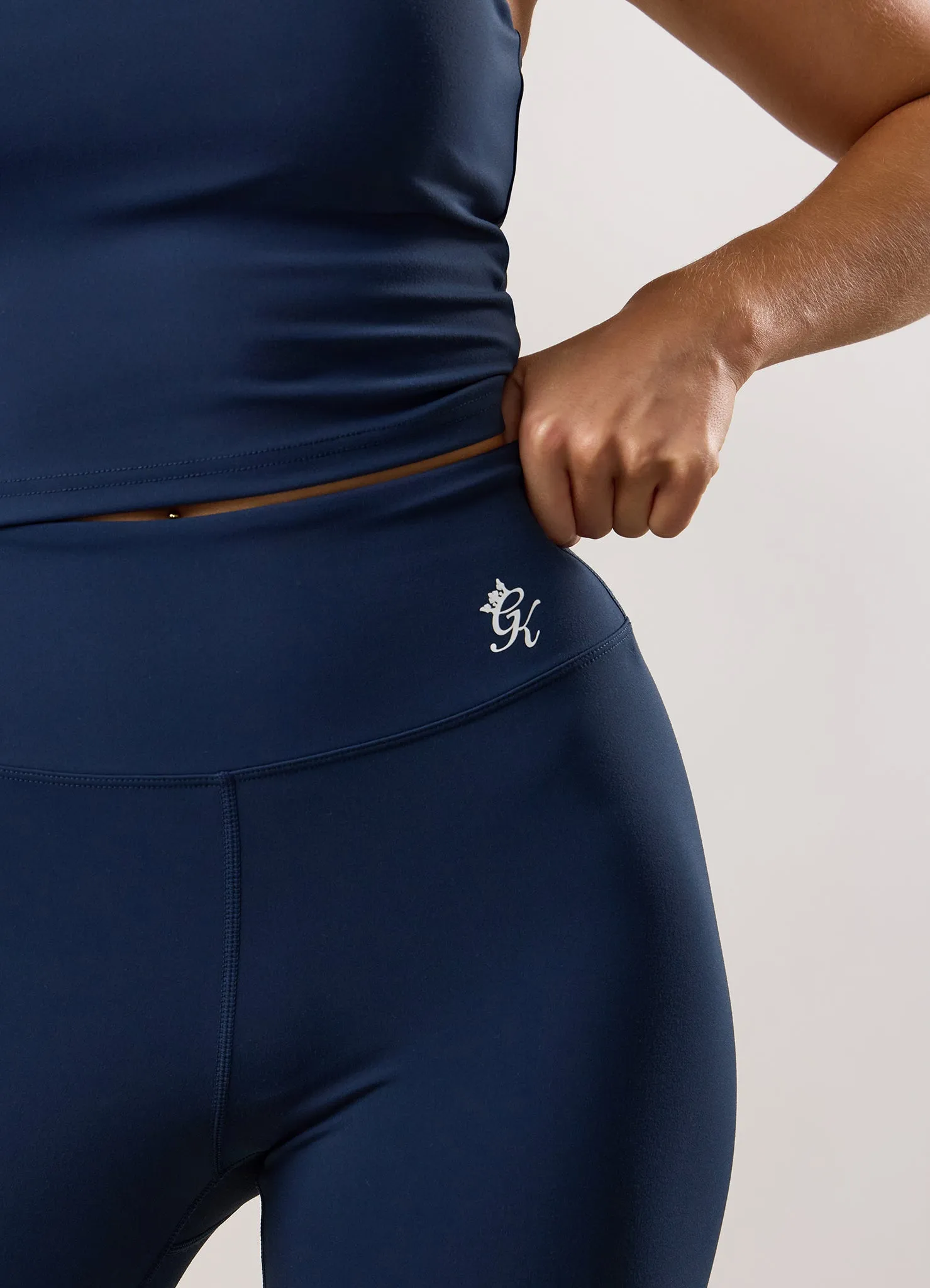 Essential Piece Camping Gear Unisex Style Gym King 365 Legging - Rich Blue