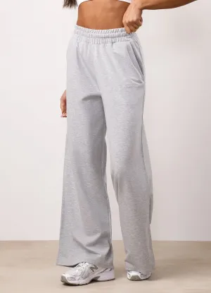 Gym King 365 Straight Leg Jogger - Light Grey Marl Rugged Fit Sport Fit