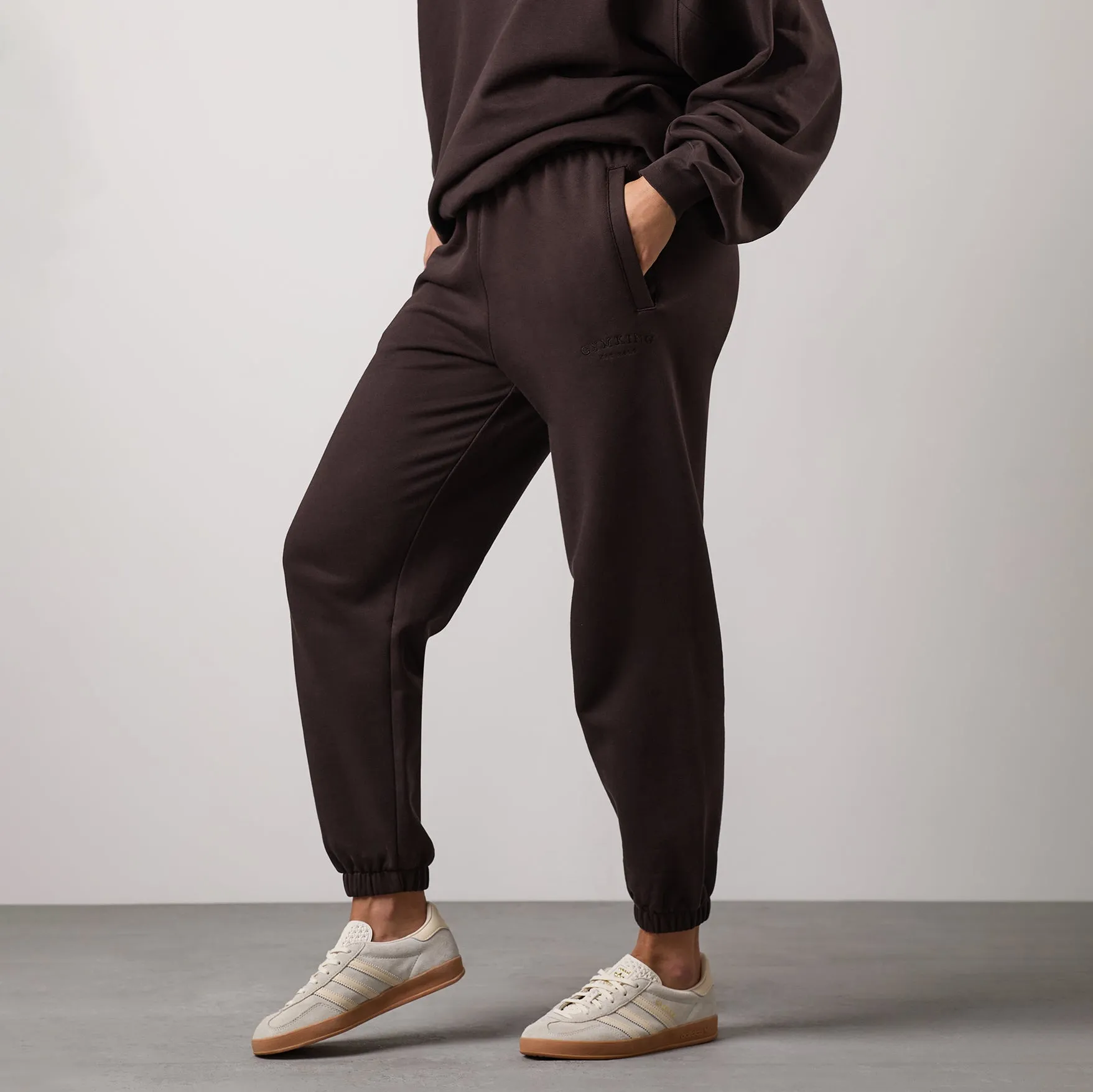 EcoFriendlyMaterial Gym King Compose Relaxed Fit Jogger - Cocoa