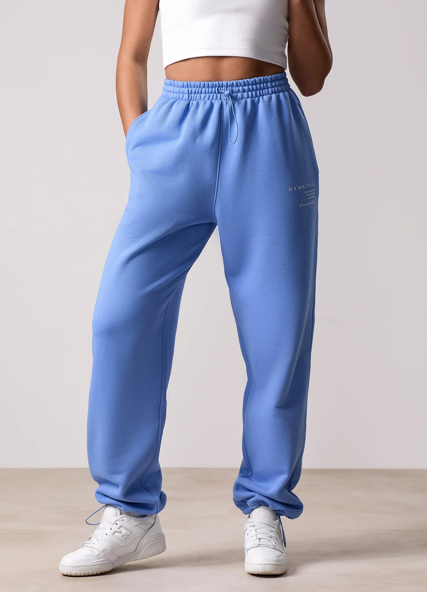 Gym King Define Bungee Jogger - Iris Blue FadeResistant Lightweight insulation