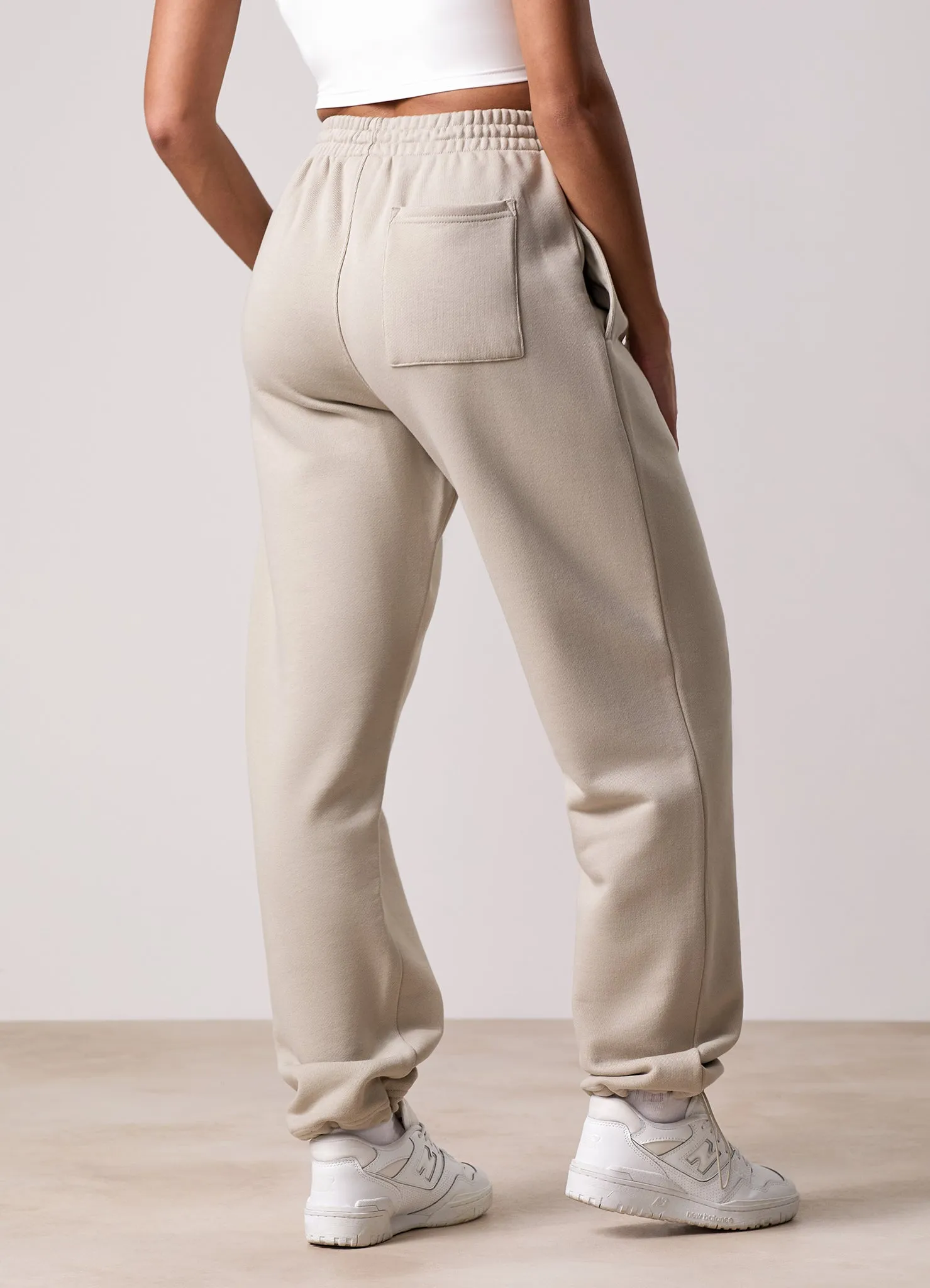 Gym King Define Bungee Jogger - Vanilla Brown Active Layer