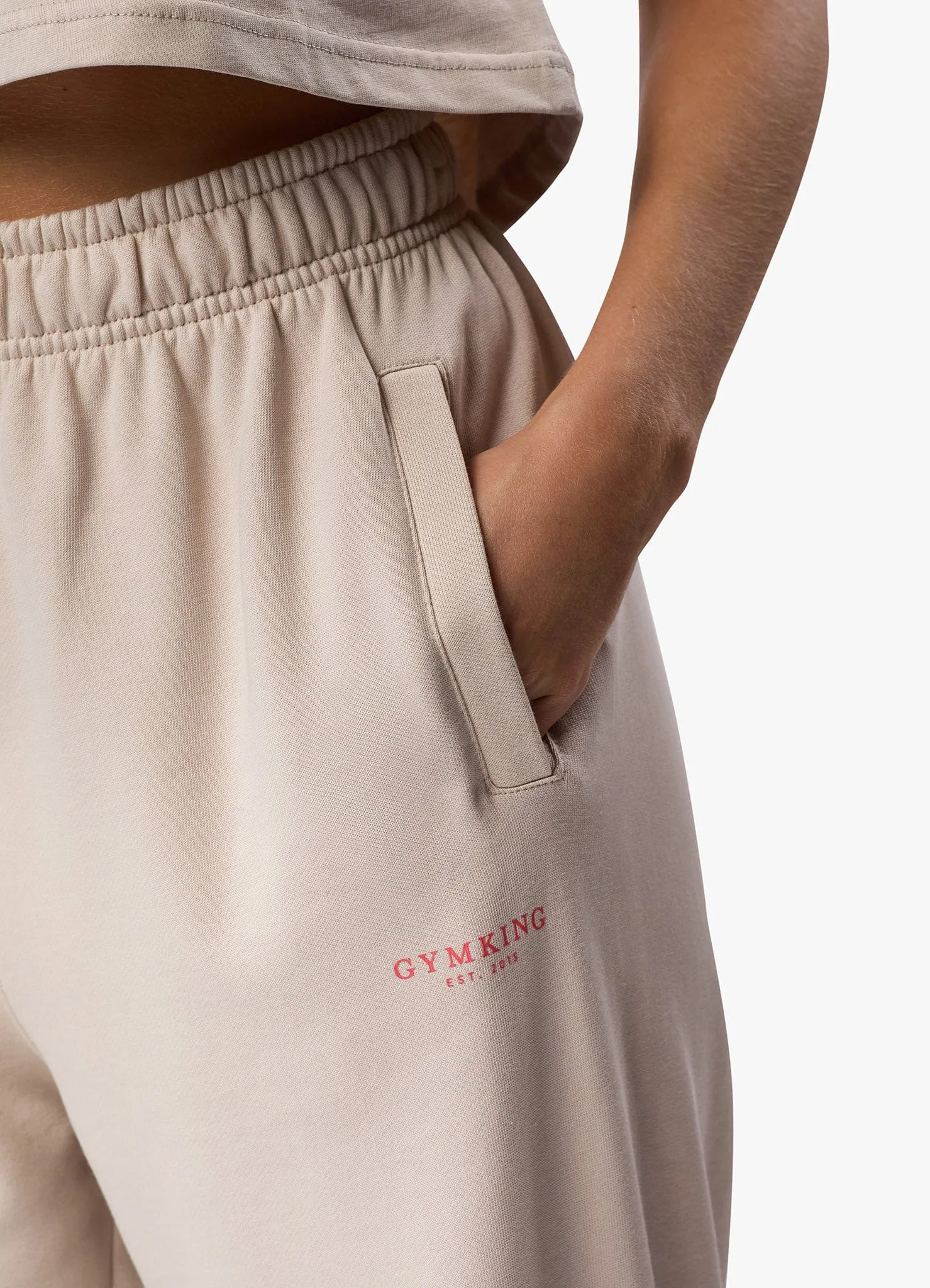 Gym King Established Relaxed Fit Jogger - Clay Performance Gear