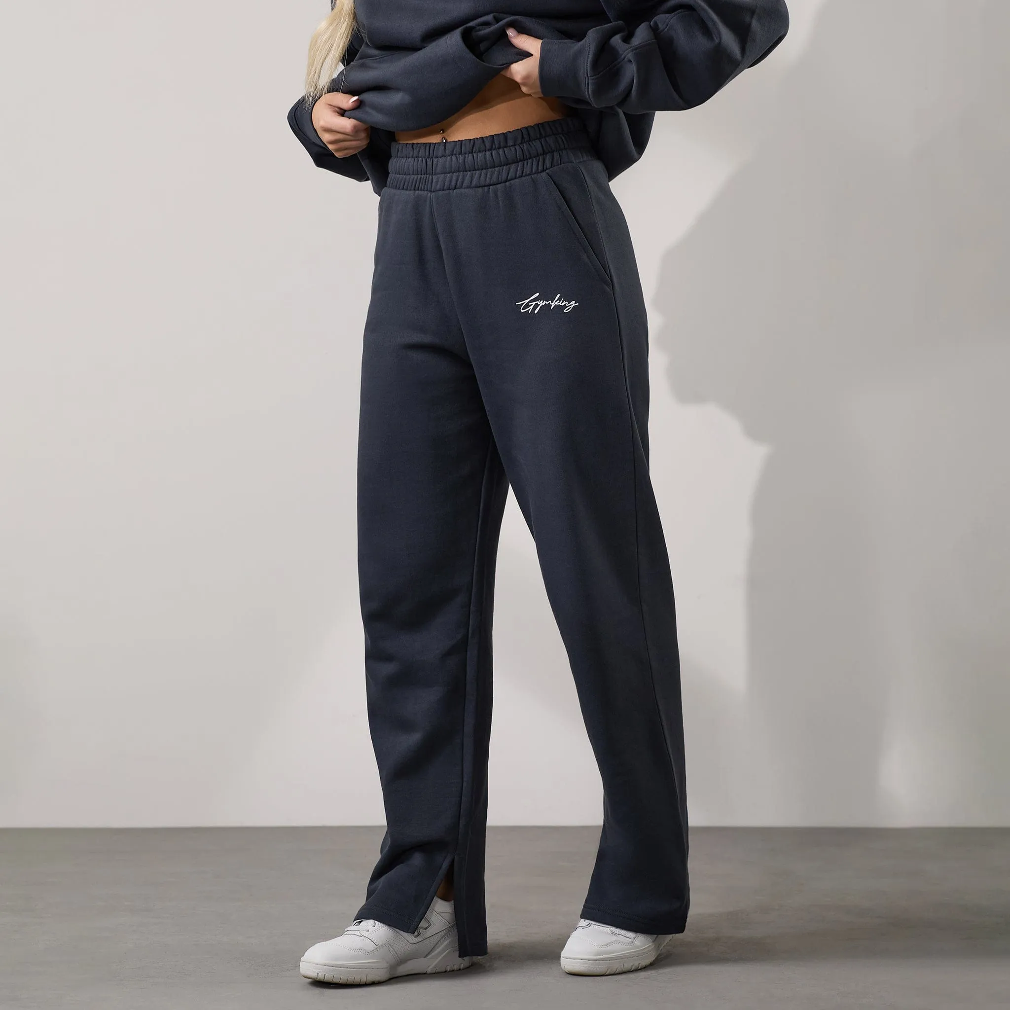 Quick Change Gym King Reset Straight Leg Fleece Jogger - Midnight Blue
