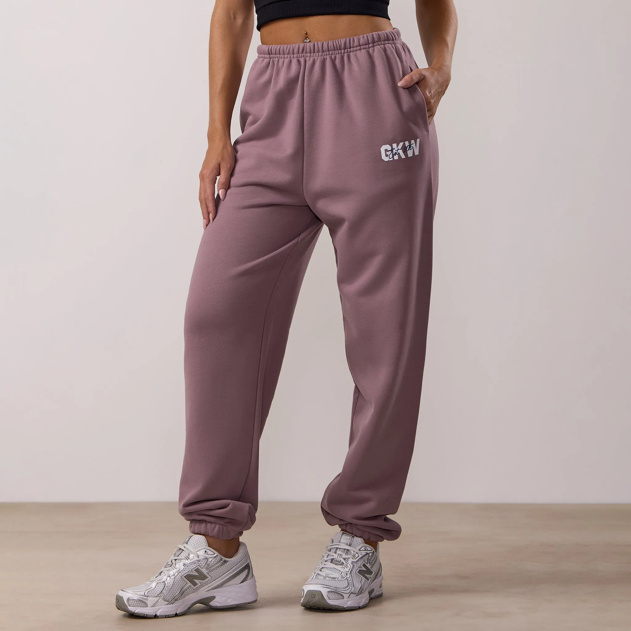 Gym King Revive Peached Jogger - Purple Fog Trendy Layering