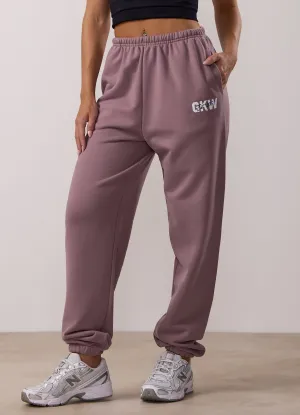 StretchMaterial Gym King Revive Peached Jogger - Purple Fog