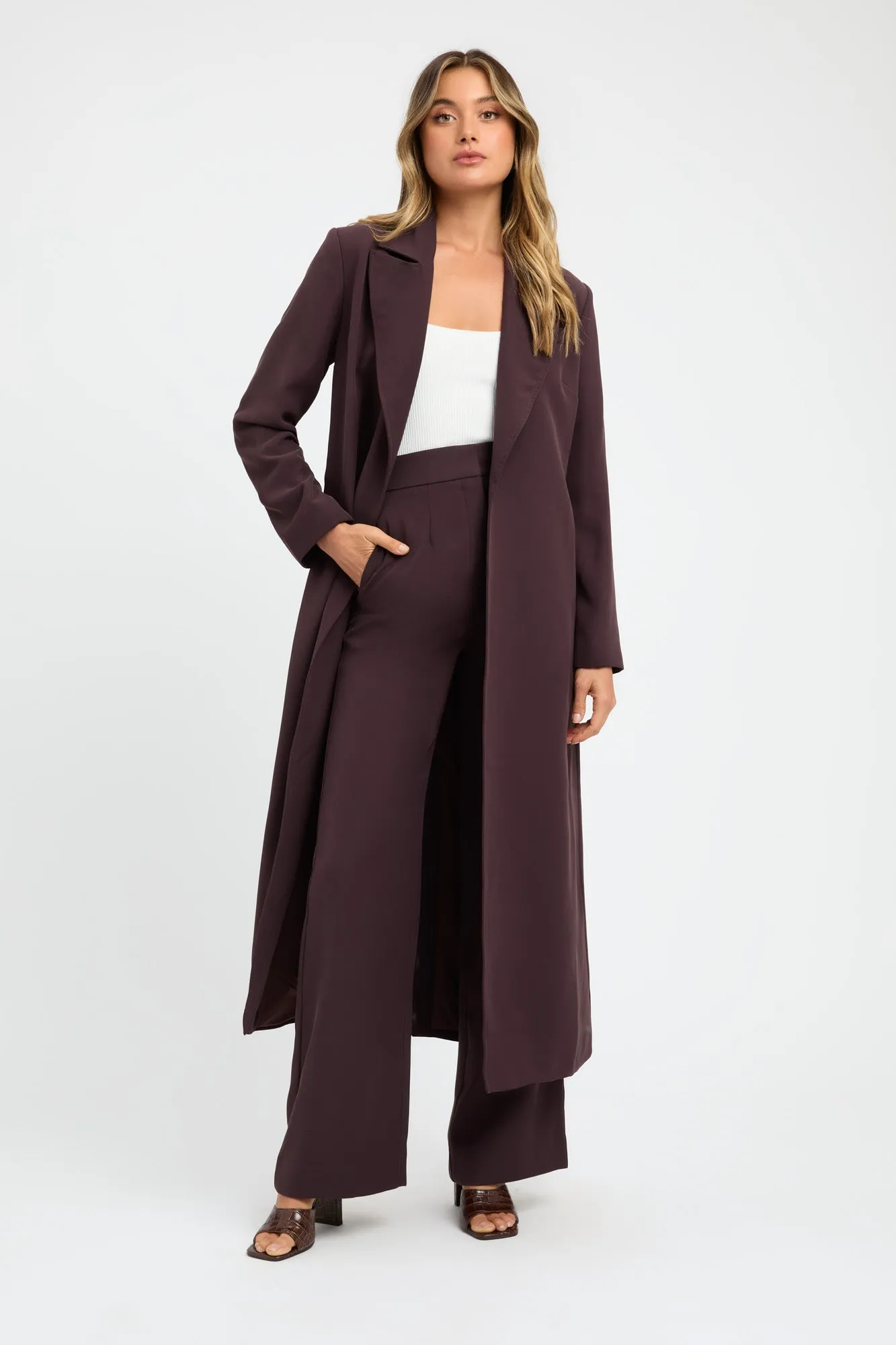 Serge Tied Trench Odor Resistant Lining