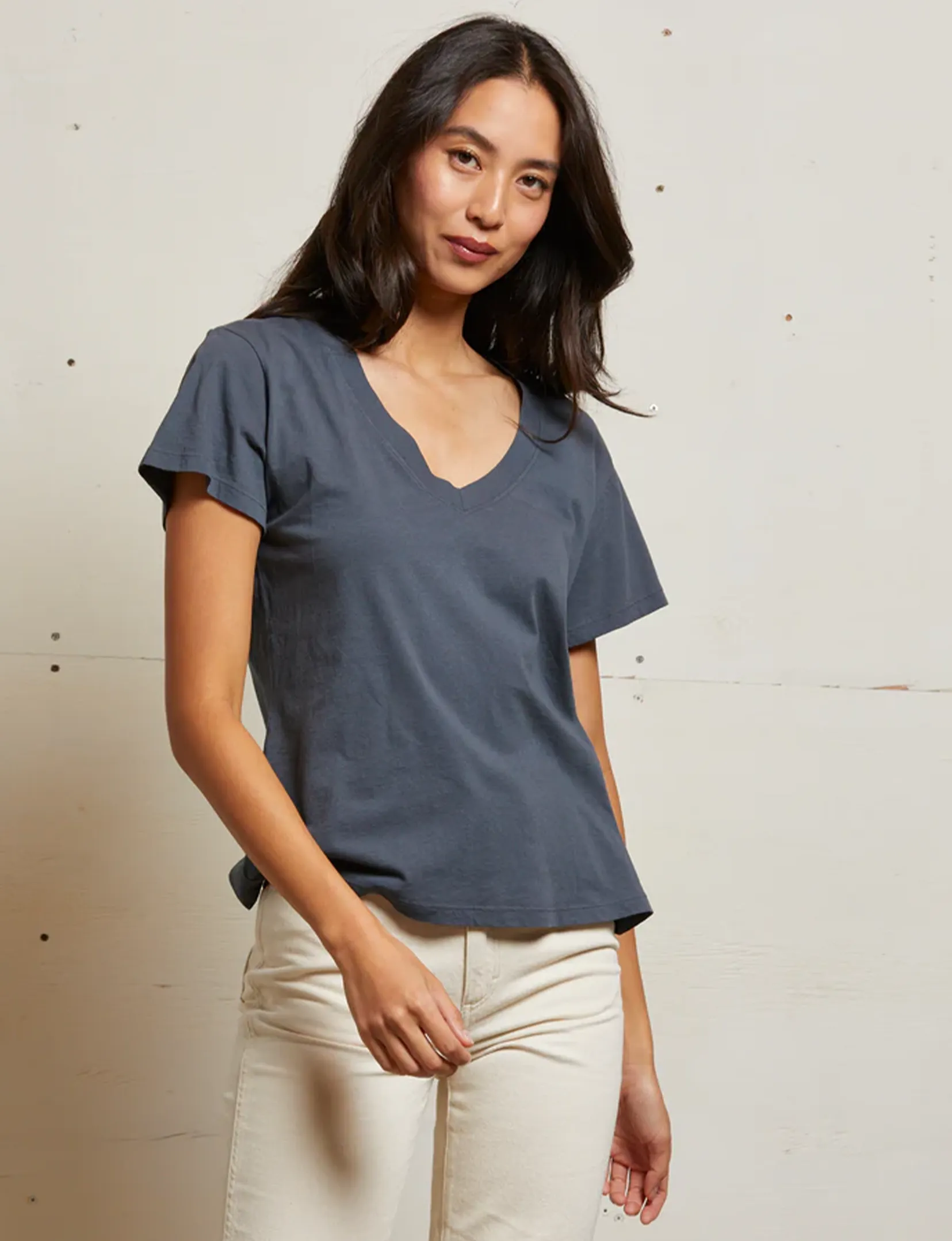 Casual Comfort Hendrix V Neck Tee, Night