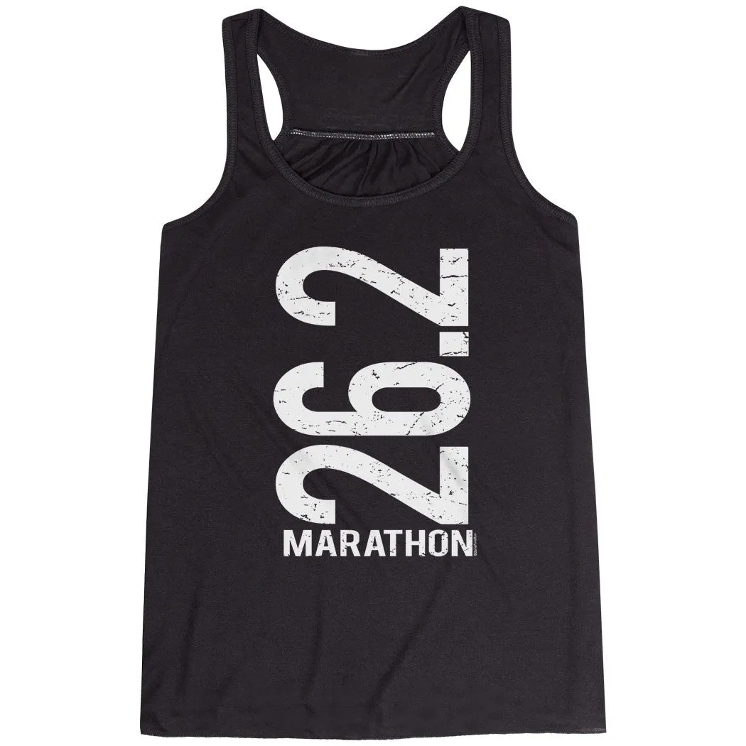 Flowy Racerback Tank Top - 26.2 Marathon Vertical Short - term - deployable