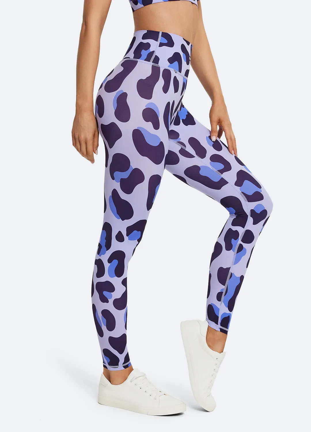 High-Waisted Leopard Leggings Chic Vibe