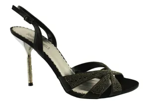 Statement style Holiday Party Footwear Hollywood Heels Flow Womens Dress Heel Sandals