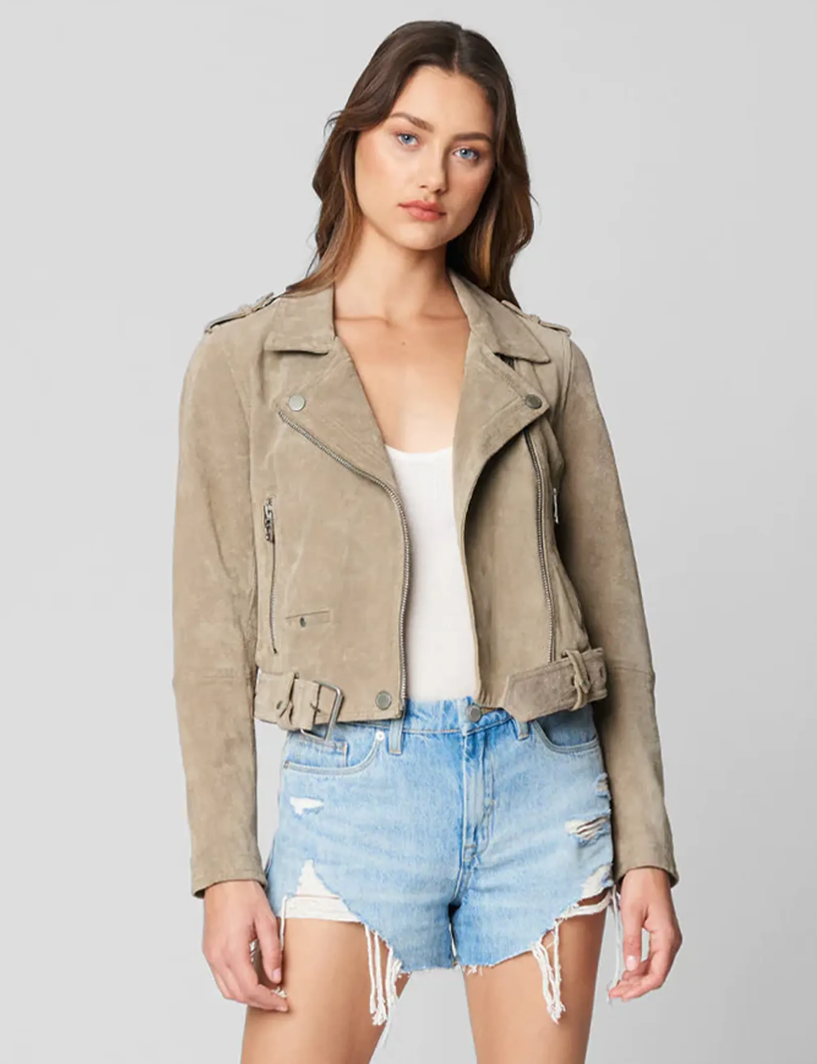 Moto Jacket, Sand Stoner Anti Static Weave