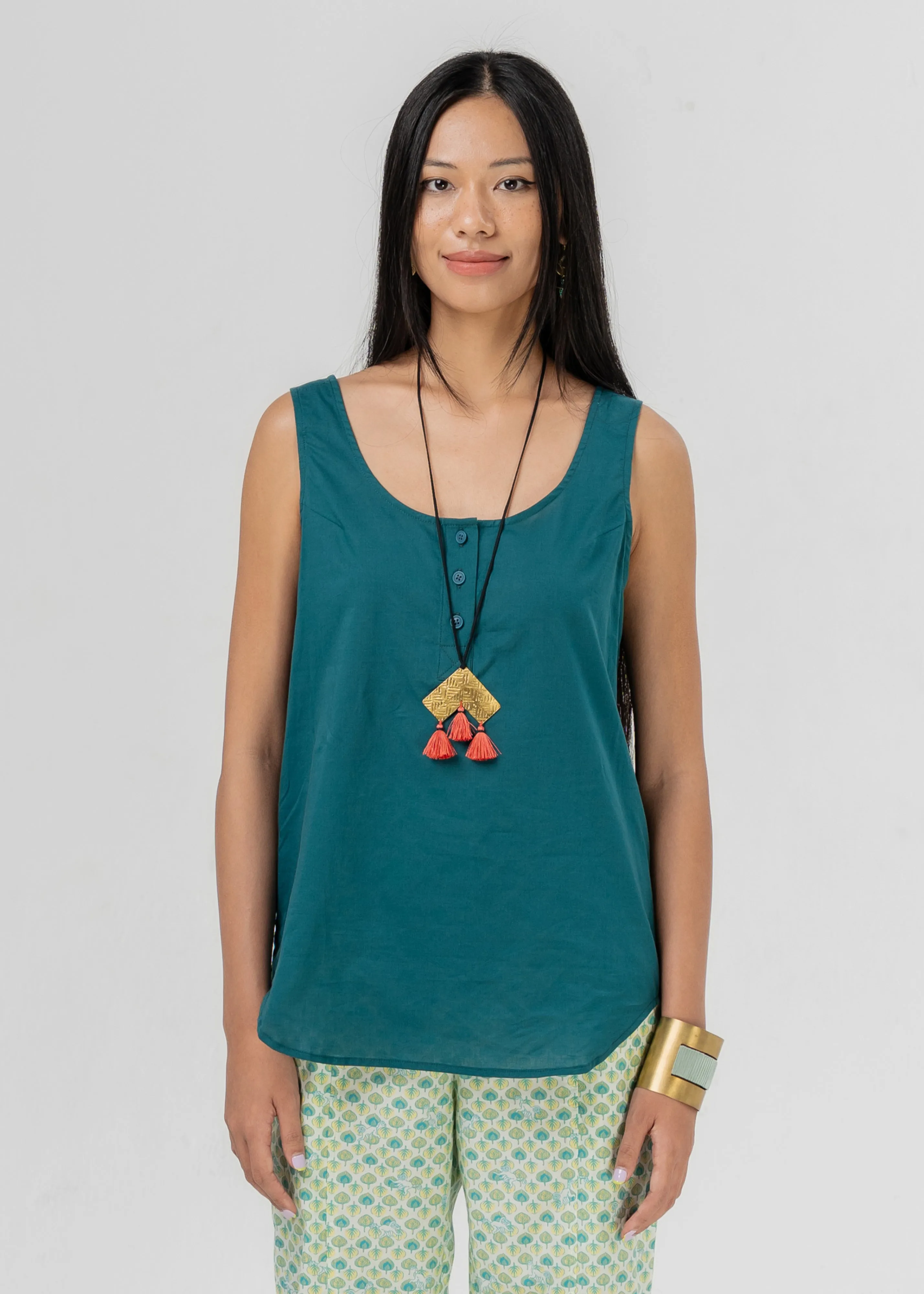 Comfort waistband Pure Cotton HYDRA - PINE