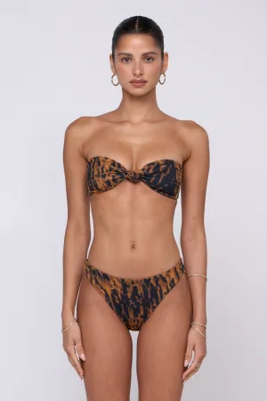 Adjustable Straps Spencer Bikini Top in Bond