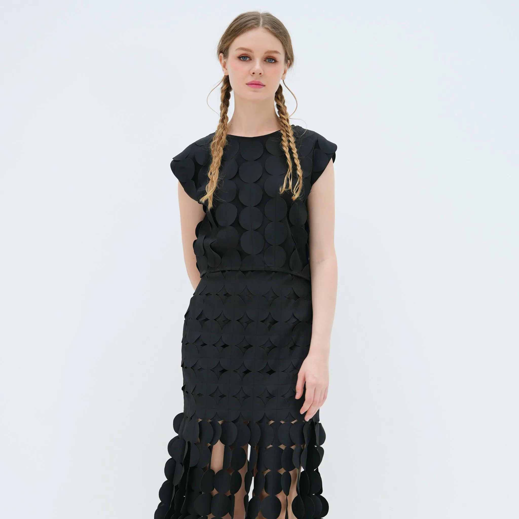 Polka Dot Skirt Neat Style