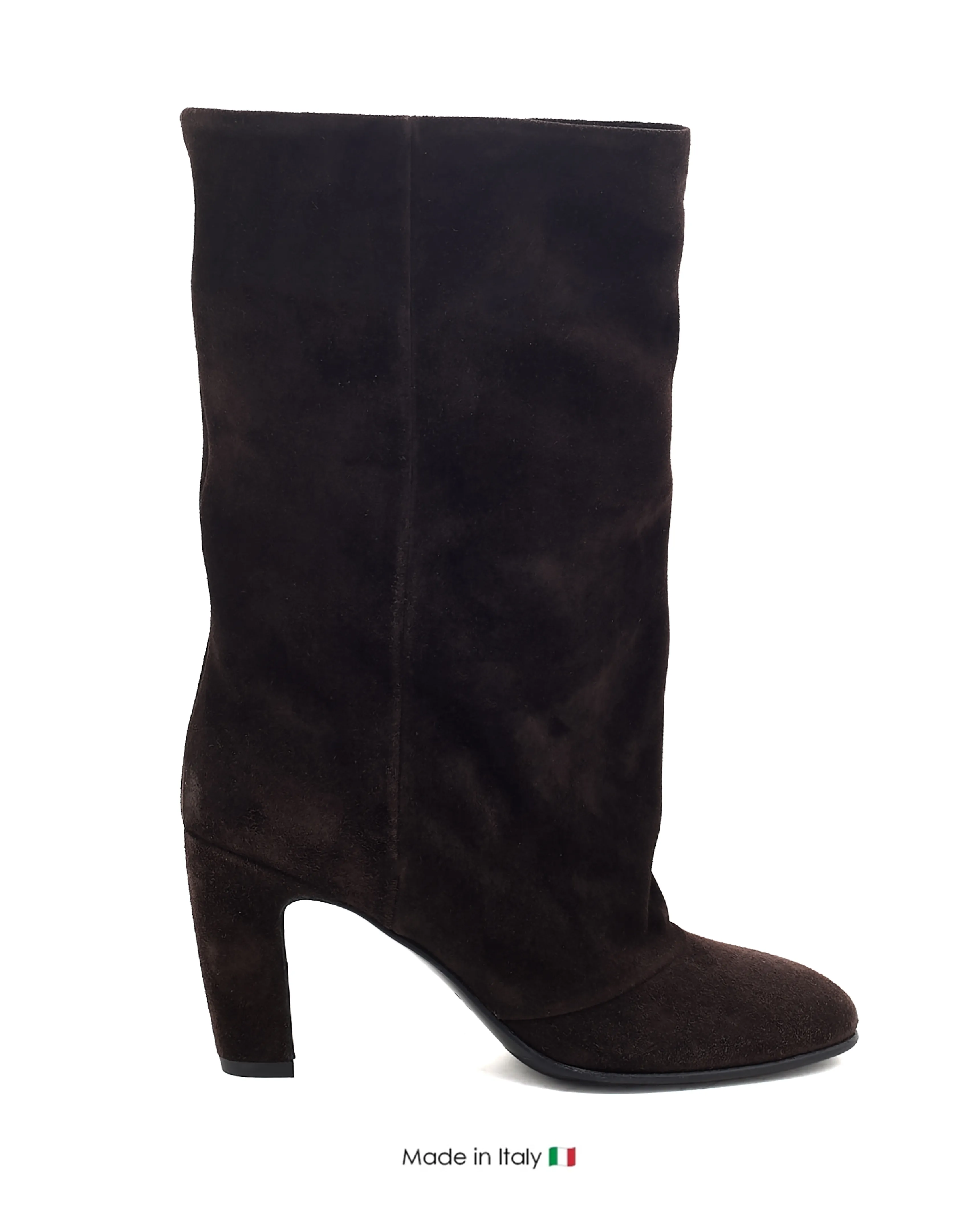 Issie Dark Brown Suede Heavy-Duty Build Chelsea Design