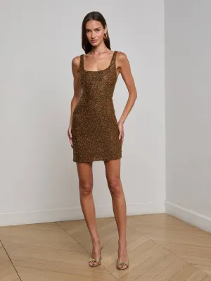 Comfy Detail Skin-friendly Inori Beaded Mini Dress