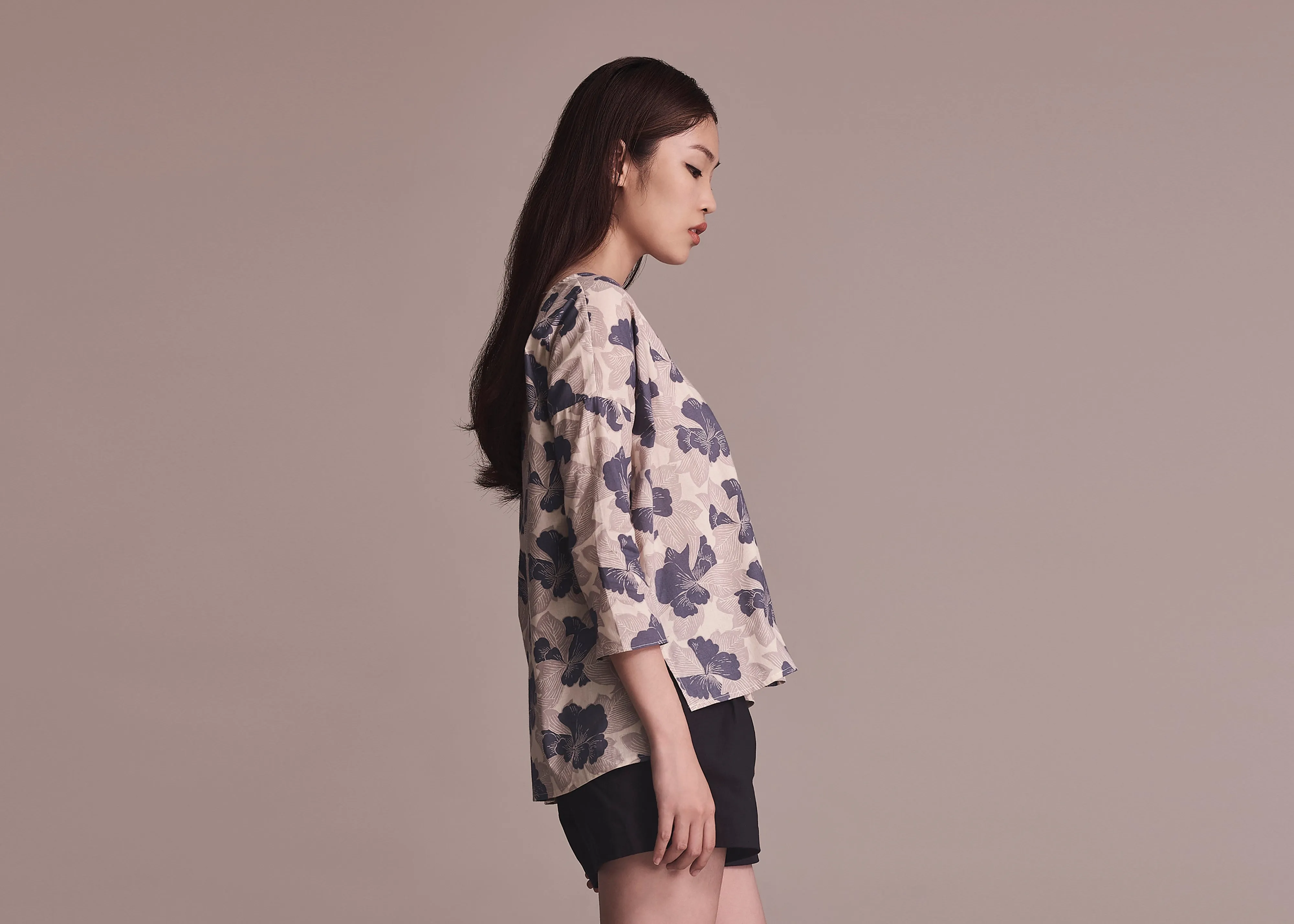 Serene Ease JAMEROSE - HIDDEN GARDEN INDIGO