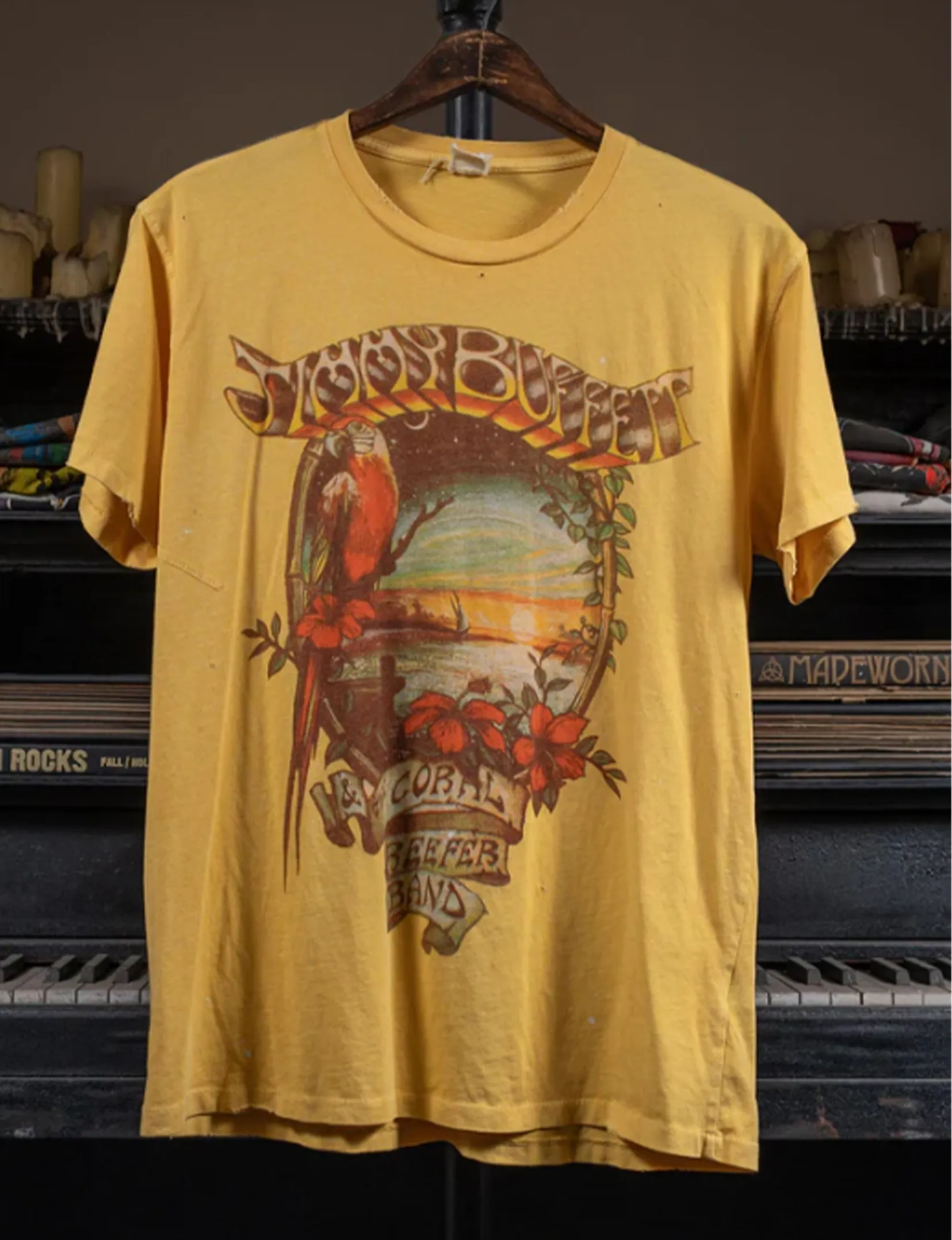 Jimmy Buffet Crew Tee, Lemon Fit For All Day
